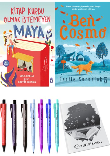 Kitap Kurdu Olmak İstemeyen Maya ve Ben Cosmo