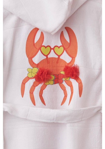 Yengeç Kız Çocuk Havlu Bornoz modelleri