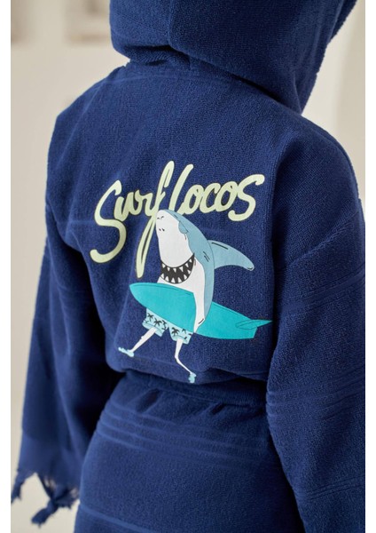 Köpek Balığı Erkek Çocuk Havlu Bornoz fiyatları