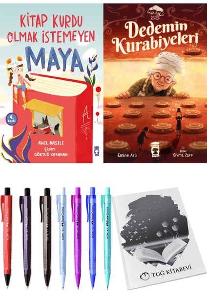 Kitap Kurdu Olmak İstemeyen Maya ve Dedemin Kurabiyeleri