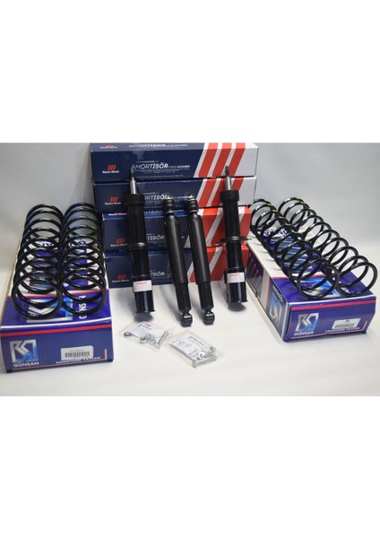 Murat 131 Doğan Şahin Amortisör Helezon Yay Takımı Yağlı Ayarlı Maysan 98805255 modelleri