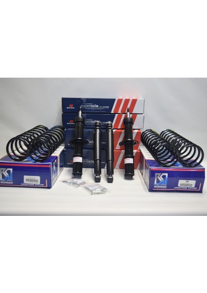 Murat 131 Doğan Şahin Amortisör Helezon Yay Takımı Yağlı Ayarlı Maysan 98805255 fırsatları