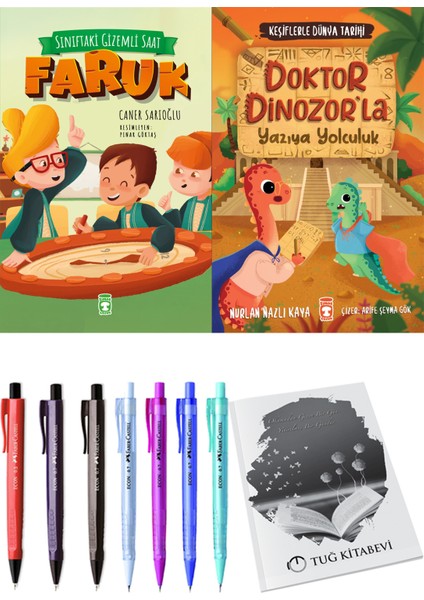 Sınıftaki Gizemli Saat Faruk ve Doktor Dinozorla Yazıya Yolculuk