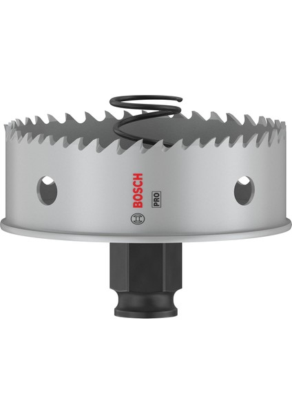 1 x Pro Sheet Metal Power Change Plus Delik Testeresi (Paslanmaz Çelik Saclar, Çelik Saclar, Ø 76 Mm, Profesyonel Aksesuar Matkap/tornavida Için)