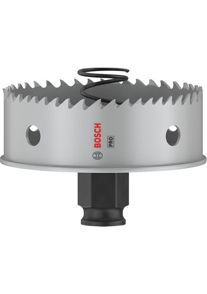 1 x Pro Sheet Metal Power Change Plus Delik Testeresi (Paslanmaz Çelik Saclar, Çelik Saclar, Ø 76 Mm, Profesyonel Aksesuar Matkap/tornavida Için)