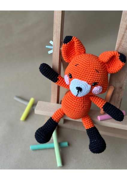 Amigurumi Tilki Oyuncak