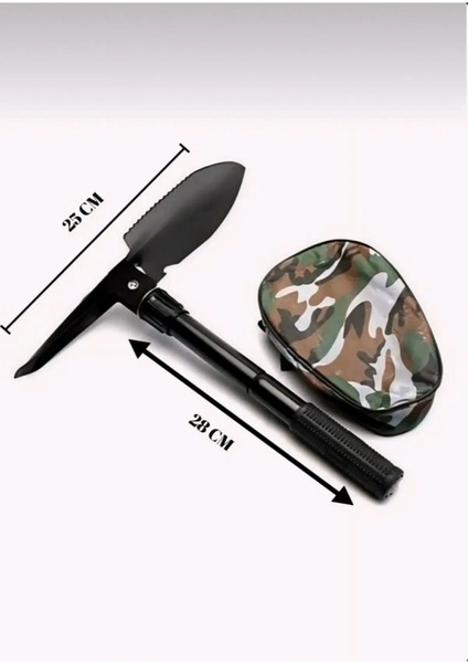 Çok Fonksiyonlu Katlanabilen Portatif Çantalı ,pusulalı Kazma Kürek Seti fiyatları