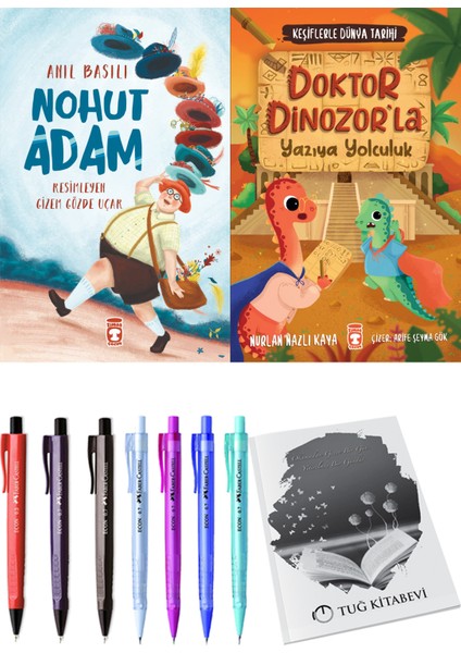 Nohut Adam ve Doktor Dinozorla Yazıya Yolculuk
