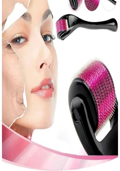540 Titanyum İğneli 0,50-0,99mm Derma Dermapen Kozmetik Saç Sakal Çıkartan Cihaz Dermaroller