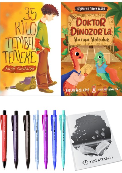 35 Kilo Tembel Teneke ve Doktor Dinozorla Yazıya Yolculuk