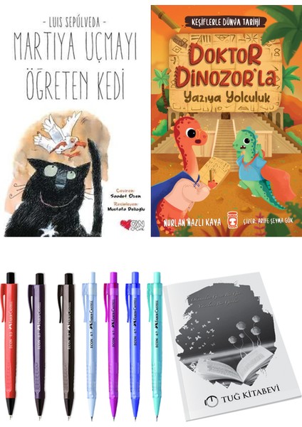 Martıya Uçmayı Öğreten Kedi ve Doktor Dinozorla Yazıya Yolculuk