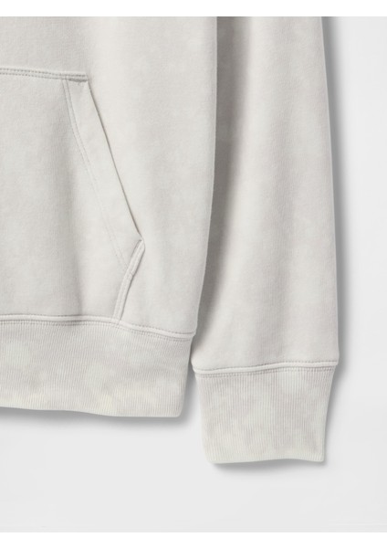Erkek Çocuk Gri Vintage Soft Gap Logo Sweatshirt