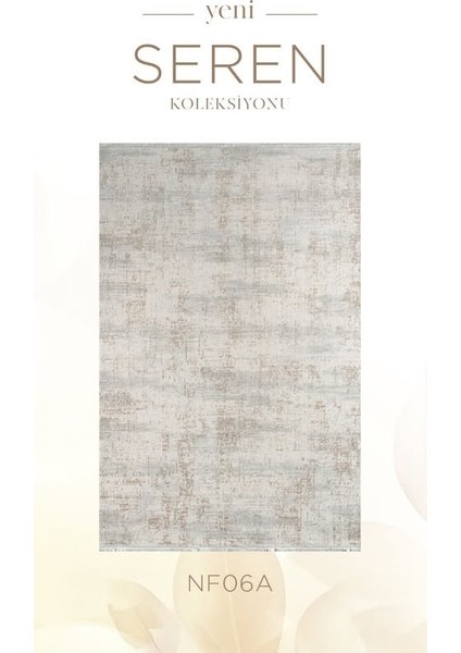 Seren NF06A Krem Vizon Akrilik Silinebilir Yumuşak Leke Tutmaz Halı modelleri