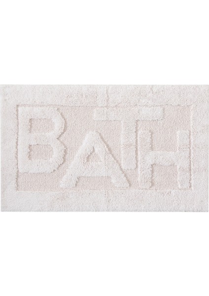 Bath Banyo Paspası Krem 60X100