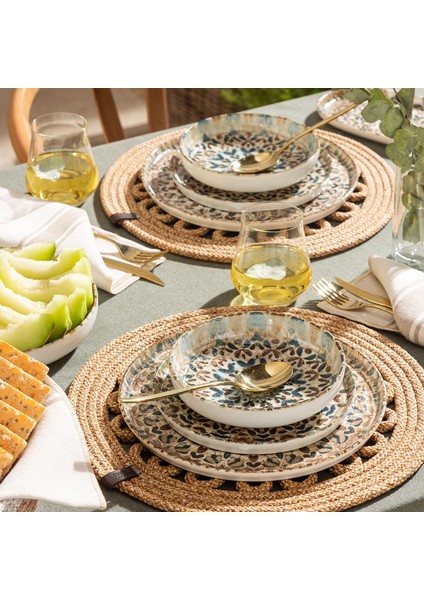 Ephesus Servis Tabağı Seti 6lı -26CM
