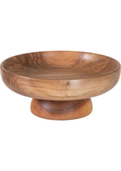 Natura Ayaklı Ceviz Kase 27CM