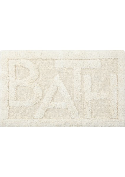 Bath Banyo Paspası Krem 50X80