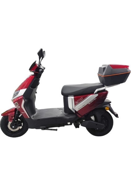 Eros 6 Akülü Elektrikli Motosiklet - Kırmızı fiyatları