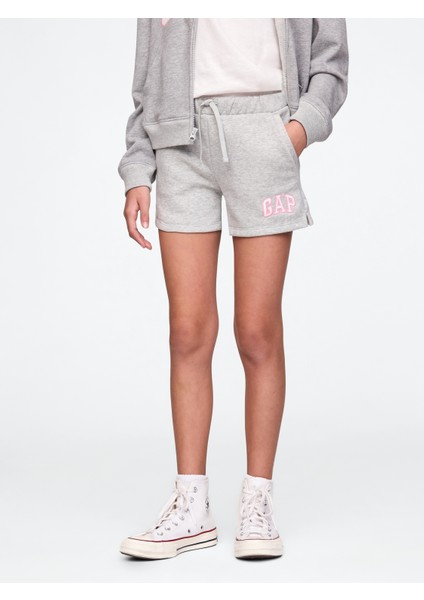 Kız Çocuk B08 Gap Logo Havlu Kumaş Pull-On Şort fırsatları