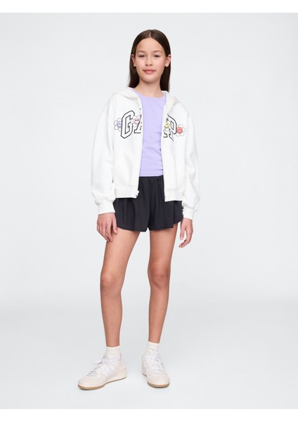 Kız Çocuk True Black Spor Şort