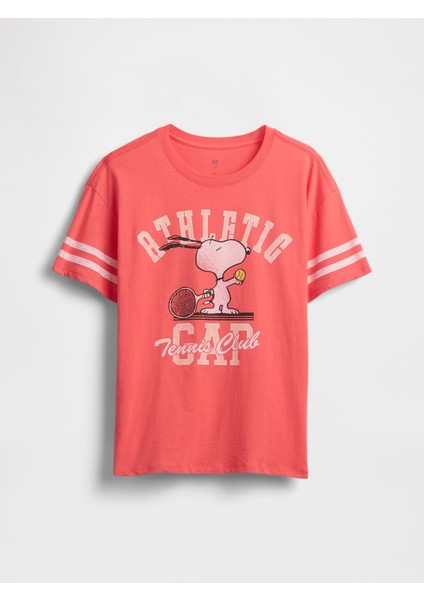 Kız Çocuk Pembe Gap Logo Grafikli T-Shirt fırsatları