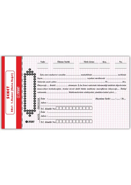 Senet Bono 110 Gr/m² Kalın Kağıt
