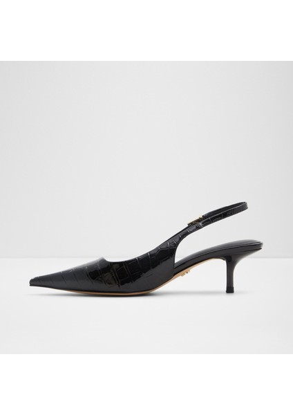 Josıta Ayakkabı Orta Boy Topuklu - Siyah modelleri