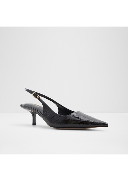 Josıta Ayakkabı Orta Boy Topuklu - Siyah fırsatları