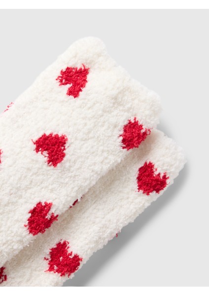 Kadın Kırmızı Cozy Çorap fiyatları