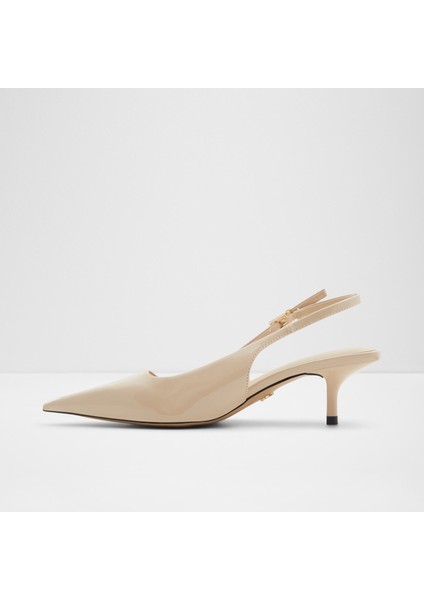 Josıta Ayakkabı Orta Boy Topuklu - Bej modelleri