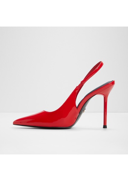 Puckerup Ayakkabı Orta Boy Topuklu - Kırmızı modelleri