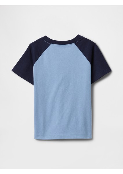 Erkek Bebek Mavi Gap Logo T-Shirt fiyatları