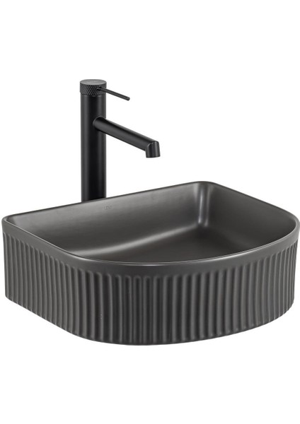 Tezgah Üstü Lavabo (Mat Füme)