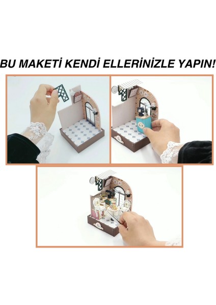 Minyatür Hobi Seti| Kendin Yap Maket Kiti |dıy Kek Istasyonu