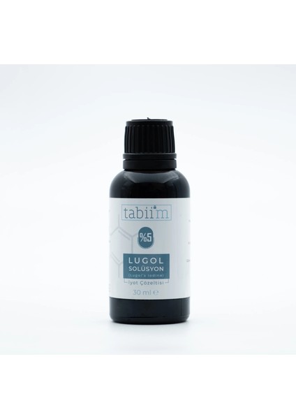 Tabii'm - %5 Lugol Solüsyonu - Iyot 30 ml
