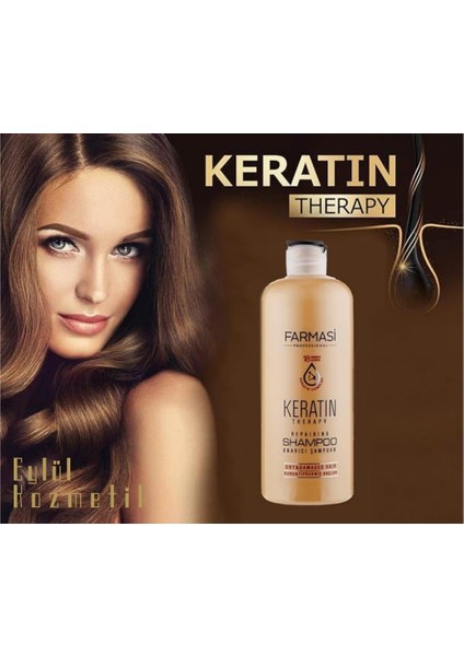 Keratin Therapy Şampuan 360 ml x 5 Adet