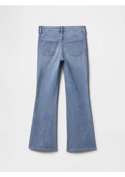 Kız Çocuk Medıum Wash High Rise '70S Flare Jean Pantolon