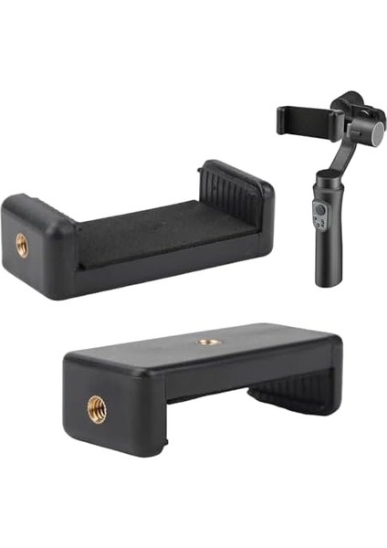 Akıllı Telefon Tutucu, Tripod Montaj Adaptörü, Klipsli Konnektör Başlığı, Selfie Çubuğu Başlığı, Seyahat Mini Tripod Başlığı