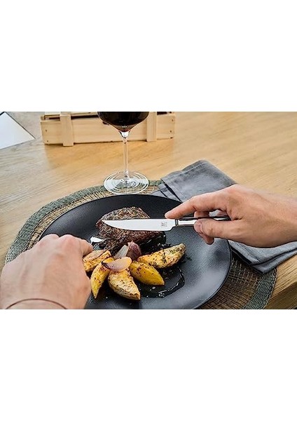 Specials 12 Parça Et Çatal Bıçak Seti, Paslanmaz Çelik ve Ahşap, Metalik Gri ve Ahşap fiyatları