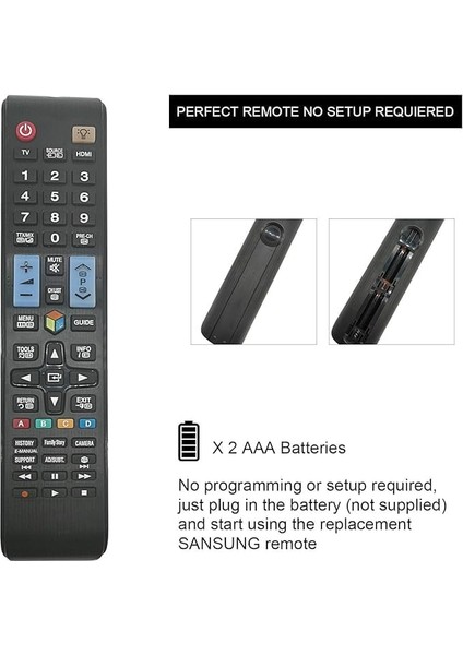 Samsung Smart Akıllı Tv Tüm Modeller Uyumlu Tv Uzaktan Kumanda