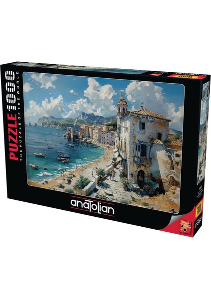 Puzzle - Sahil Kasabası / 1000 Parça Puzzle, #1181