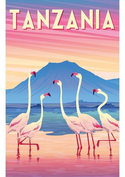 129614 200 Parçalı Puzzle Tanzanya