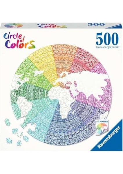 500 Parçalı Daire Puzzle Mandala fiyatları
