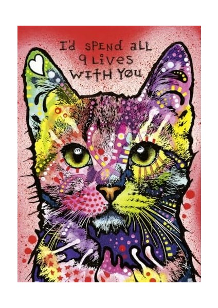Puzzle 1000 Parça Dokuz Canlı Kedi HEY29731