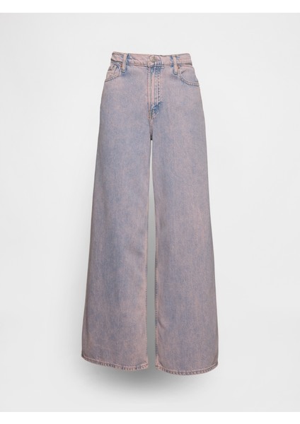 Kadın Gri Mid Rise Ultrasoft Baggy Jean Pantolon fiyatları