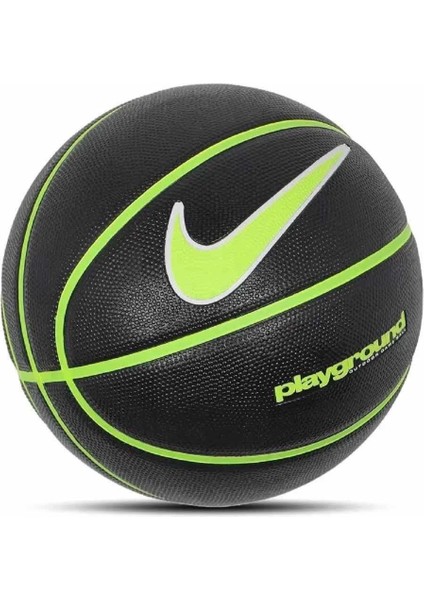 Everyday Playgraund 8p Graphic Deflated Unisex Basketbol Topu N.100.4498.044.07-SIYAH-YŞL