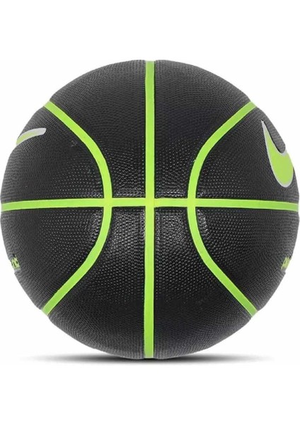 Everyday Playgraund 8p Graphic Deflated Unisex Basketbol Topu N.100.4498.044.07-SIYAH-YŞL