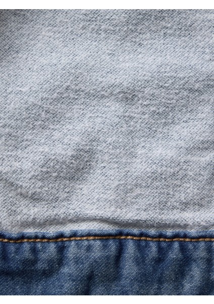 Erkek Çocuk Medıum Wash Supersoft Icon Denim Oversize Ceket