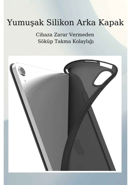 Apple iPad 11. Nesil Uyumlu 11 Inç Kalem Bölmeli Standlı Fuchsia Tri Folding Tablet Kılıfı modelleri