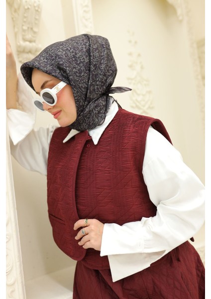 Twill Ipek Eşarp 11459-12